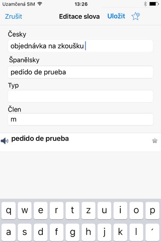 Španělsko-český slovník PCT screenshot 3
