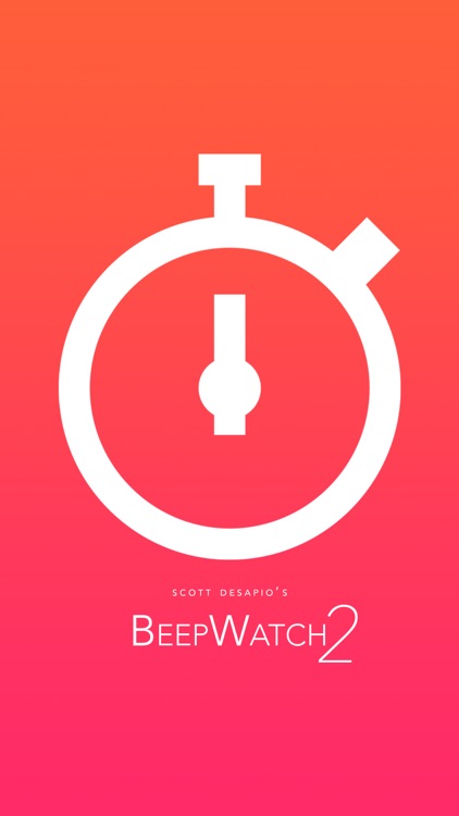 BeepWatch 2 Beeping Stopwatch