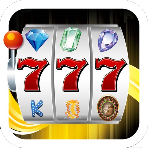 Slots Machine Casino Vegas Style Icon
