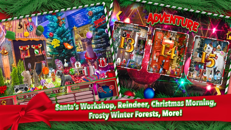 Hidden Objects Christmas Magic Winter Holiday Time screenshot-4