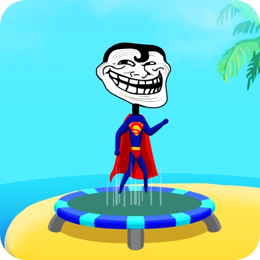 Trampoline Backflip - Diving Madness Man Games iOS App