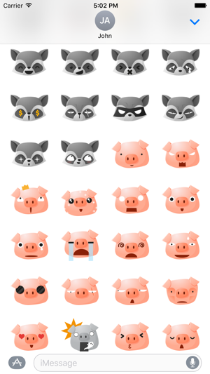 Cute Animal Emojis(圖3)-速報App