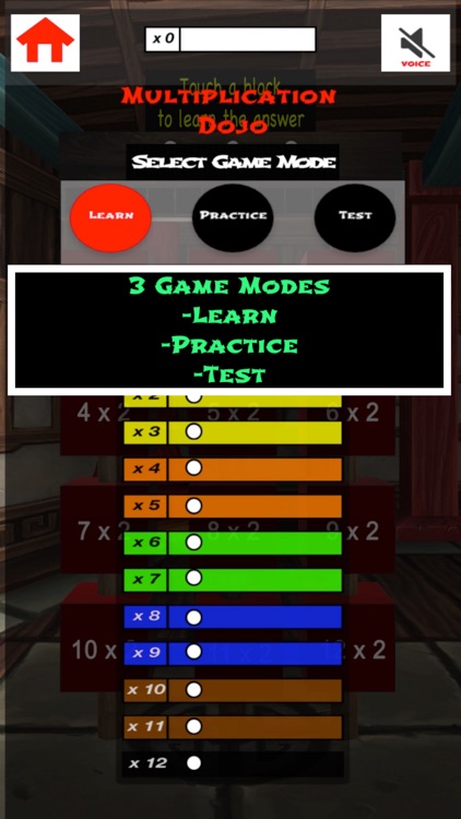 Multiplication Dojo Pro screenshot-0