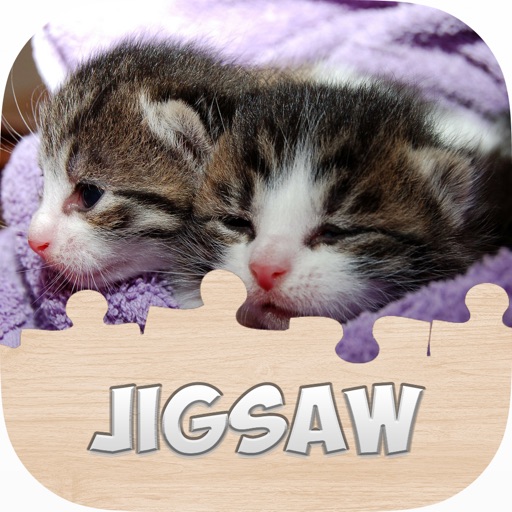 Pussycat Jigsaw Puzzle Free Kitty Games For Kids Icon