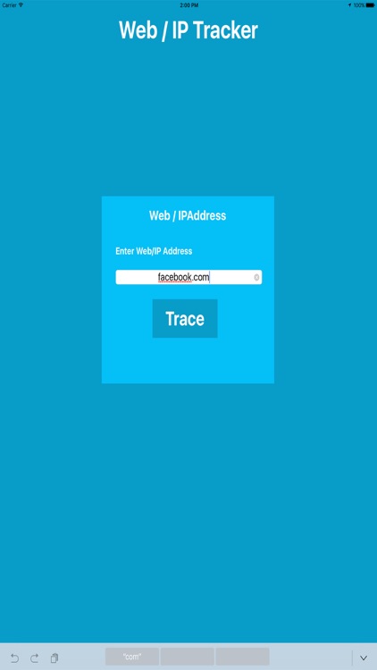 IP Address of the World