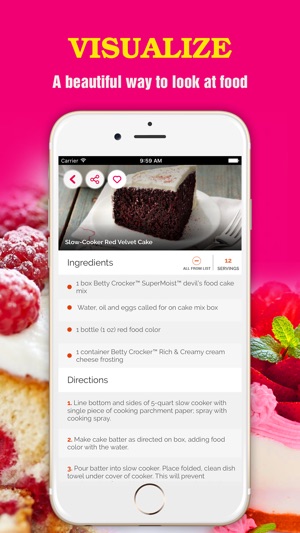 Yummy Cake Recipes ~ Best of cake recipes(圖2)-速報App