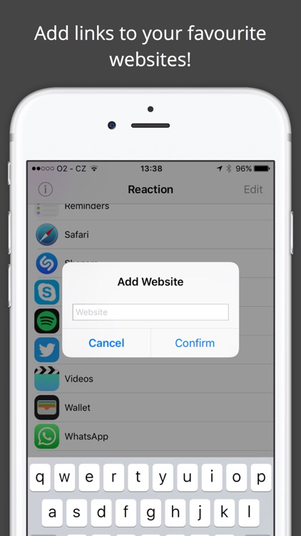 Reaction - Force touch shortcuts screenshot-3