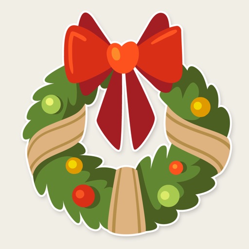 ABC Christmas Letter Cards Stickers iOS App