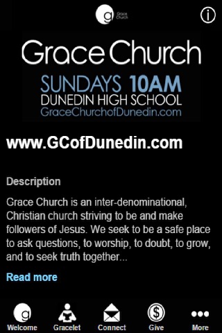 Grace Church of Dunedin screenshot 2