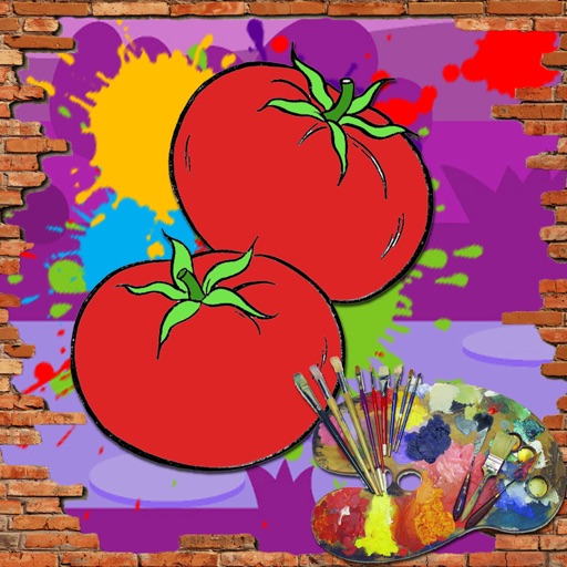 Draw Games Vegetable Version Icon