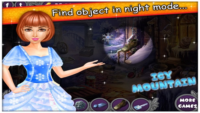 Icy Mountain - Free Hidden Objects game for kids(圖4)-速報App