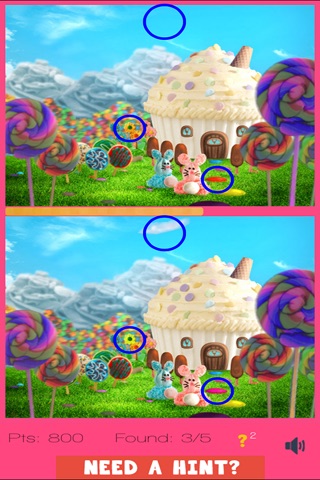 Find 5 Differences : Candy Edition screenshot 2
