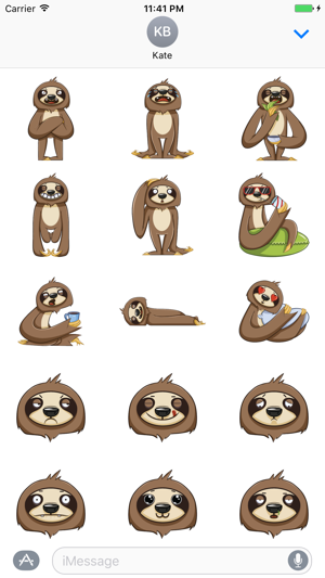 Sticker Me: Sloth Character(圖1)-速報App