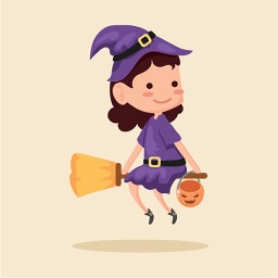 Halloween Cute Characters Sticker for iMessage