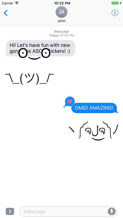 ASCII Stickers