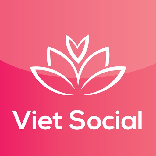 Viet Social - Free Online Dating App. Chat & Meet Icon