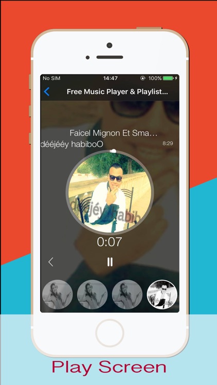 Free Music Player Playlist manager _ iMP3 Sound screenshot-4