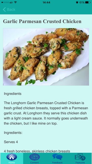 Parmesan Chicken Recipes(圖3)-速報App