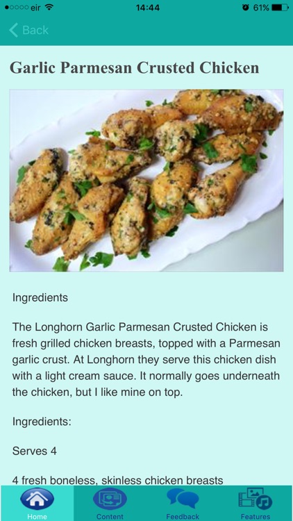 Parmesan Chicken Recipes