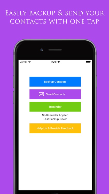 Backup My Contacts Assistant: Export & Transfer