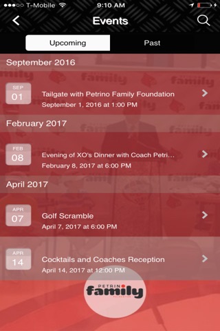 Petrino Family Foundation screenshot 4