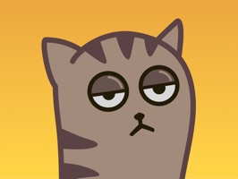 These are stickers with cats