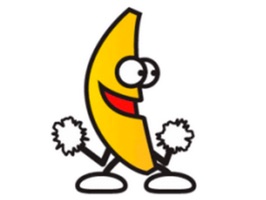 Um, dancing bananas