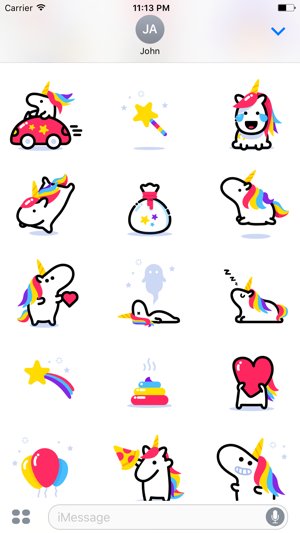 Lily Unicorn Stickers(圖2)-速報App