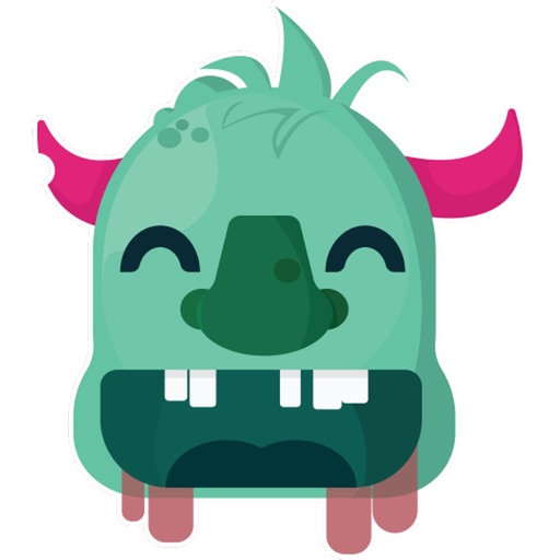 Baby Monster Sticker - Cute Messages iOS App