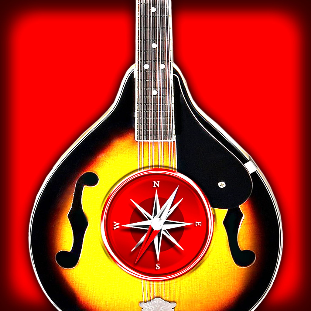 Mandolin Chords Compass: learn the chord charts App Icon