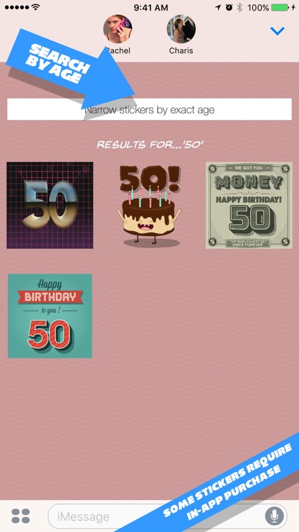 Happy Birthday Stickers