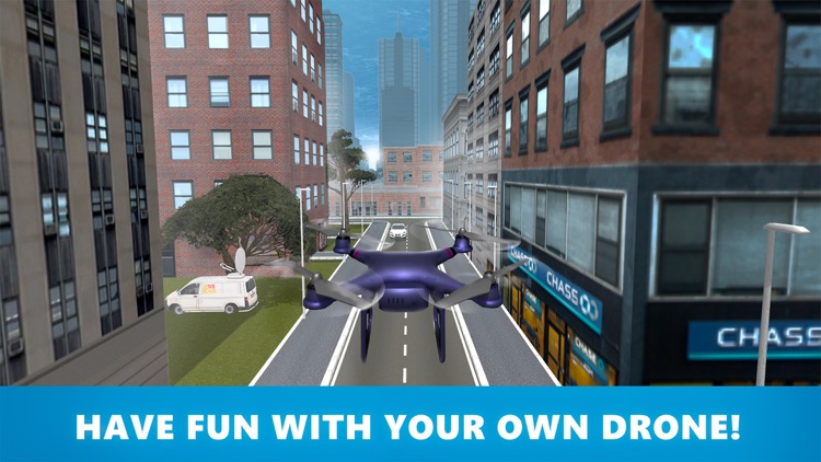 Quadcopter Drone Flight Simulator 3D Full screenshot-3