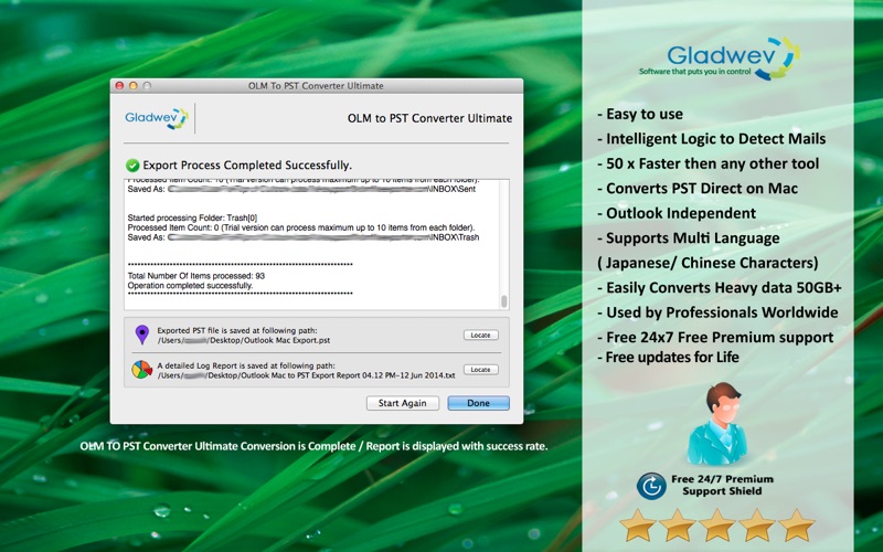 OLM To PST Converter Ultimate