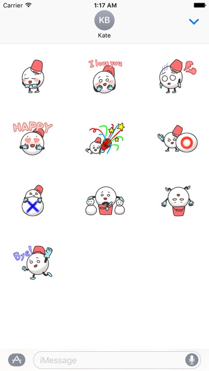 Snowball Stickers Pack