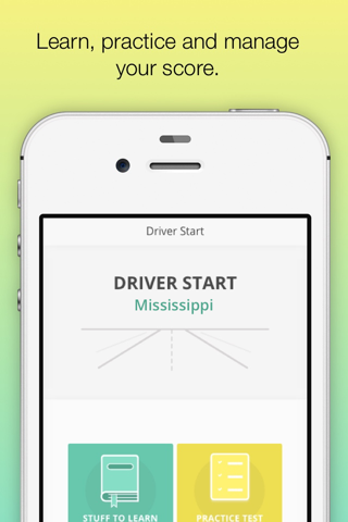 Mississippi DMV - Permit test - náhled