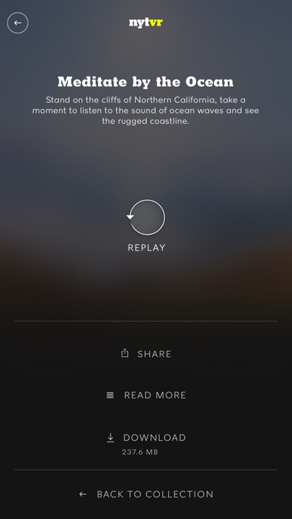 NYT VR – Virtual Reality Stories from the NYTimes screenshot-3