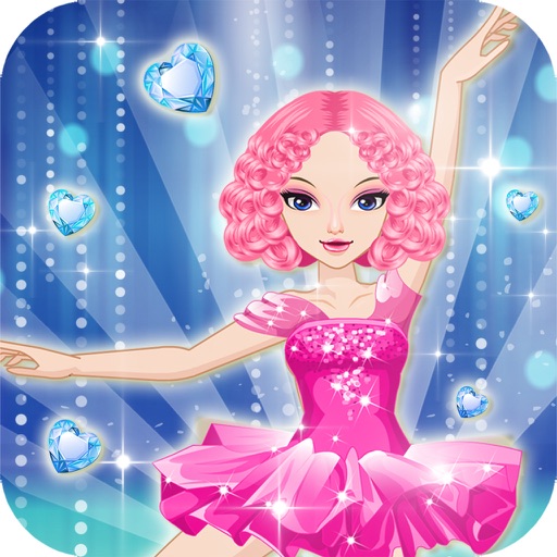 Ballet's new hairstyle - Princess Puzzle Dressup salon Baby Girls Games icon