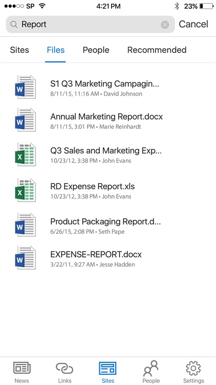 Microsoft SharePoint screenshot-4