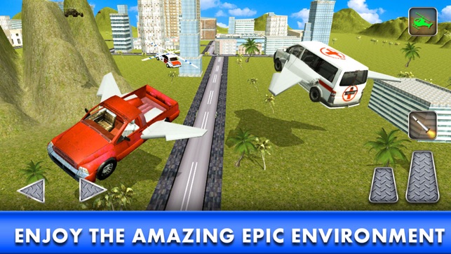 Ambulance Air Craft: Flying Car Driver Simulator(圖5)-速報App