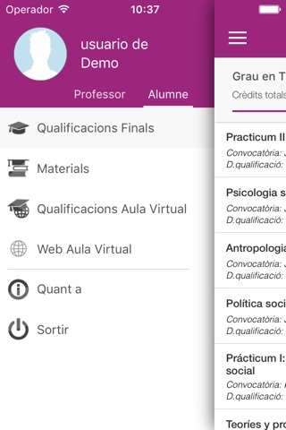 VHIR Academic Mobile screenshot 2