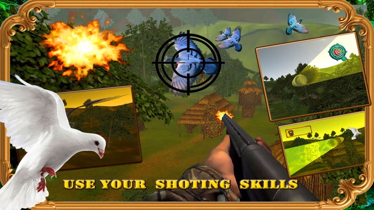 Jungle bird hunter 3d - free shooting game screenshot-3