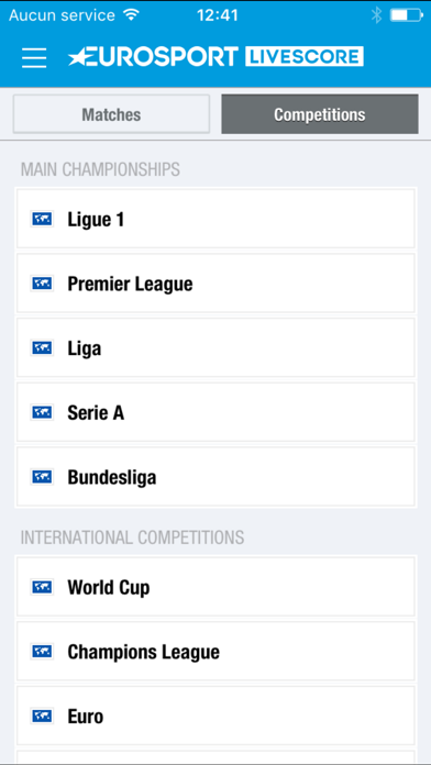 Eurosport LIVE Score Screenshot 3
