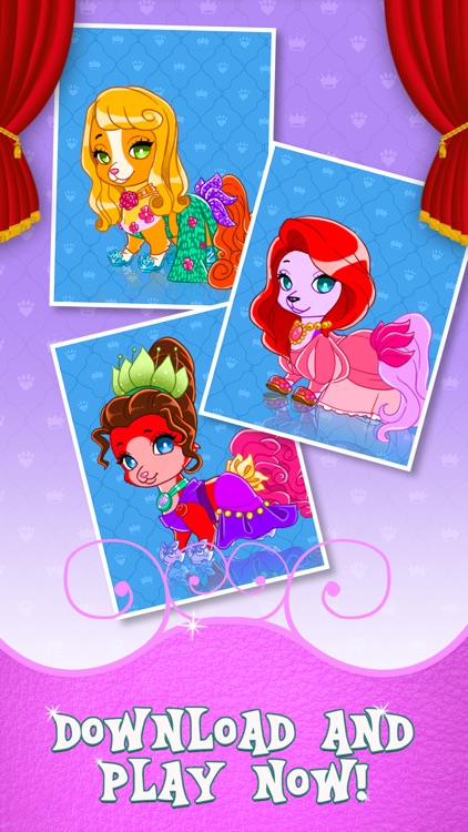 Princess Pets Dress Up Game for Girls