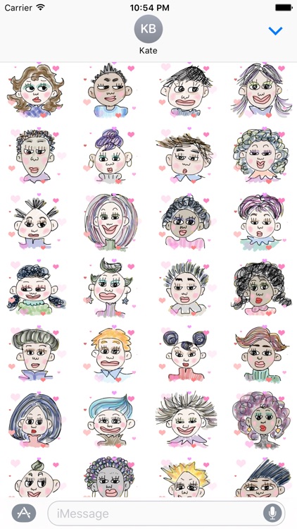 Love Love Stickers