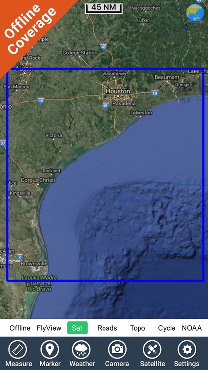 Boating Texas GPS map nautical sailing kml charts screenshot-4