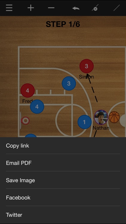 Basketball coach's clipboard screenshot-3
