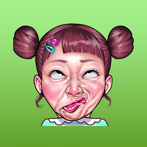 Funny Face Collection iMessage Stickers icon