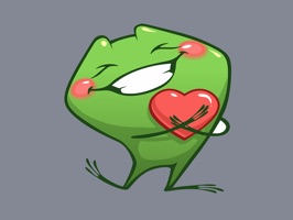 Frog Emotion Cute Sticker