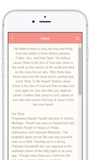 Mariah Powell Ministries(圖2)-速報App