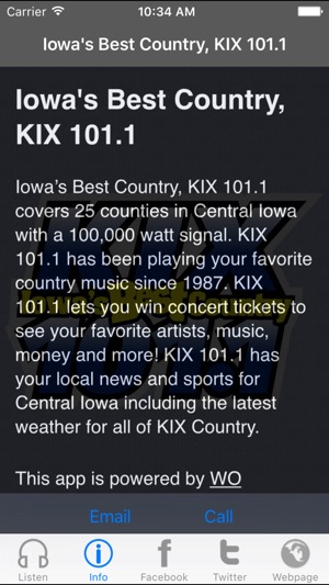 Iowa's Best Country, KIX 101.1(圖2)-速報App